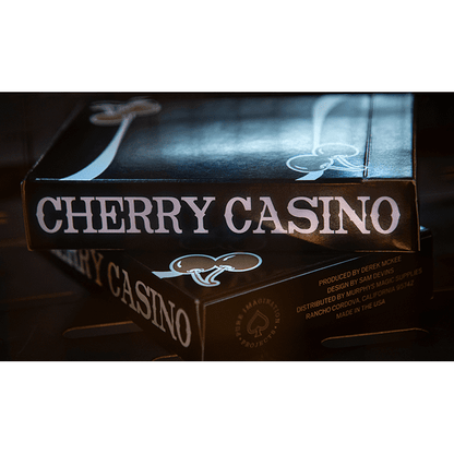 Cherry Casino (Monte Carlo Black and Gold) Playing Cards by Pure Imagination Projects