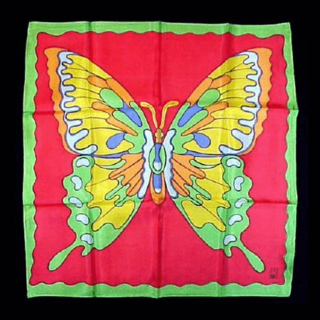 Rice Picture Silk 18" (Butterfly) by Silk King Studios - Trick