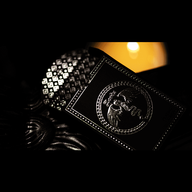 Black Platinum Lordz Playing Cards (Foil)