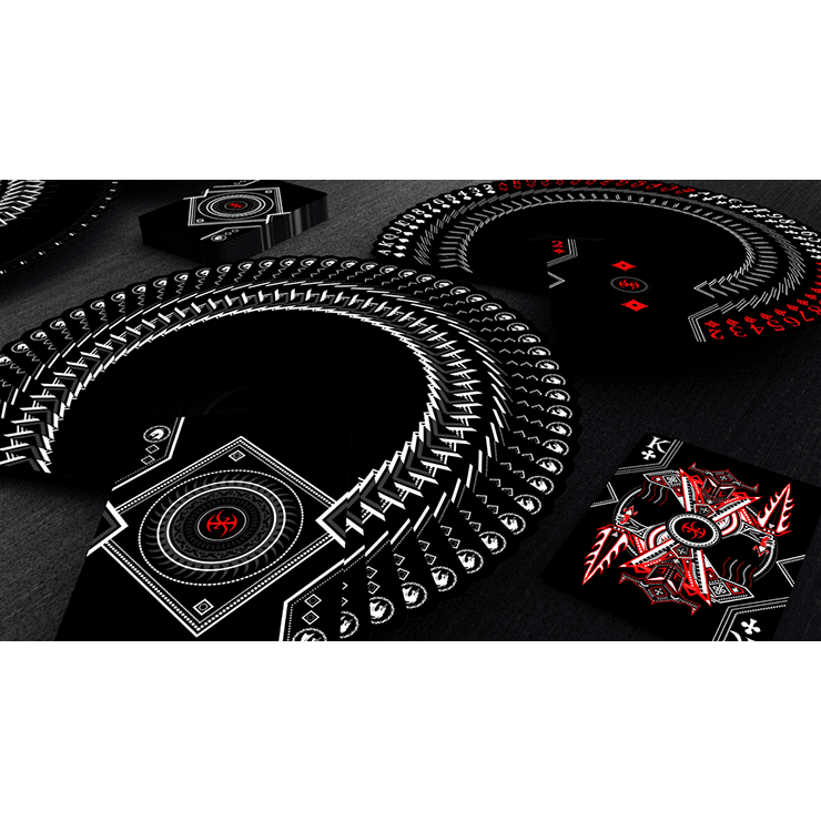 Black Platinum Lordz Playing Cards (Foil)