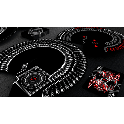 Black Platinum Lordz Playing Cards (Foil)