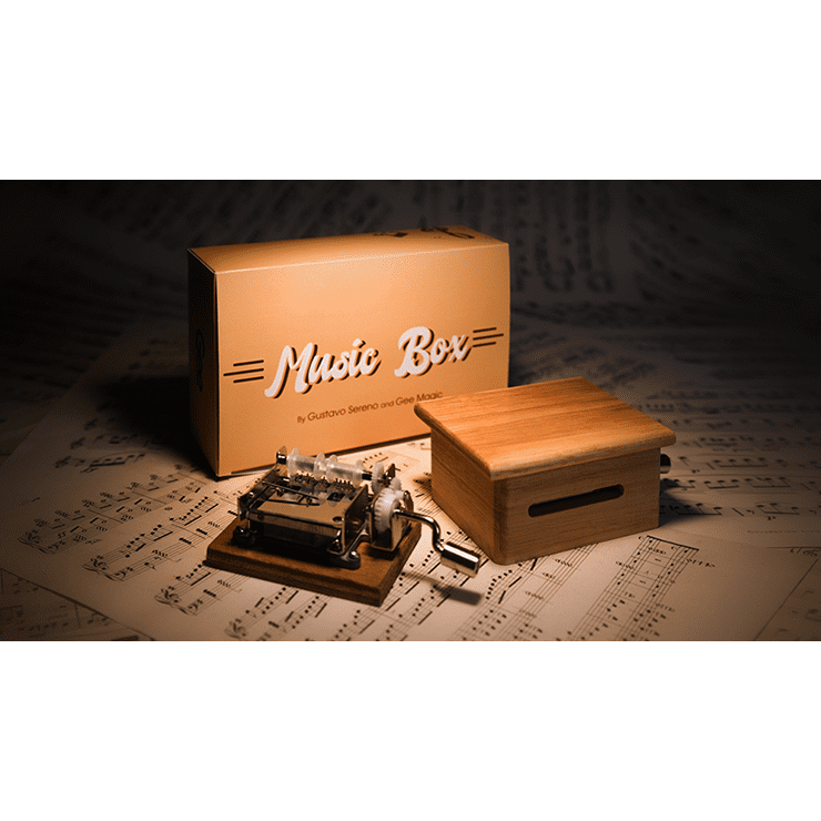 MUSIC BOX Premium (Gimmicks and Online Instruction) by Gee Magic - Trick