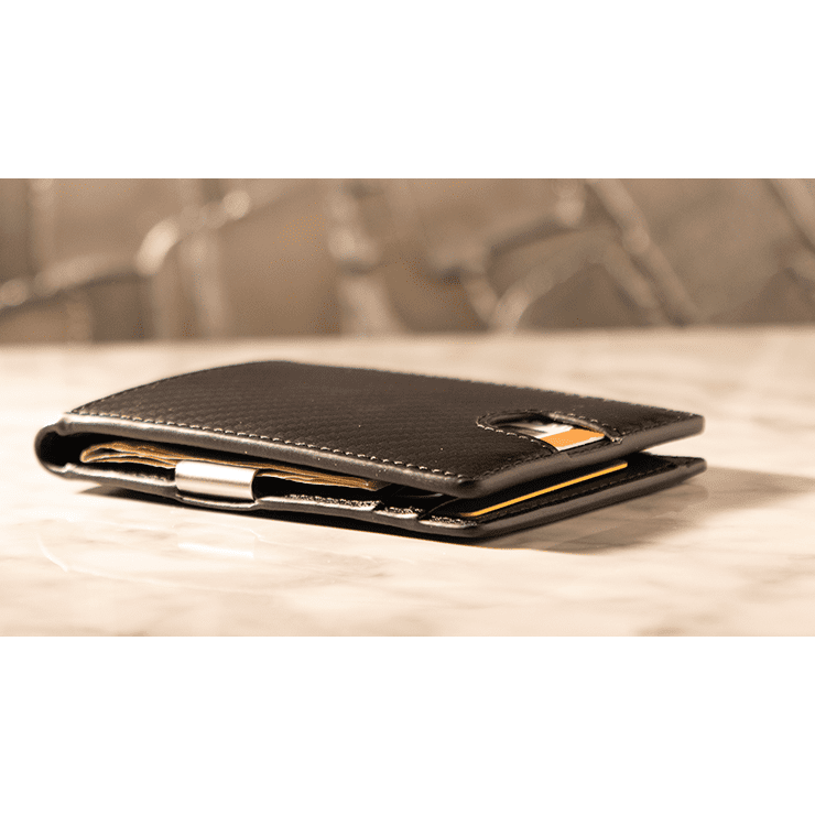 FPS Wallet Black (Gimmicks and Online Instructions) by Magic Firm - Trick