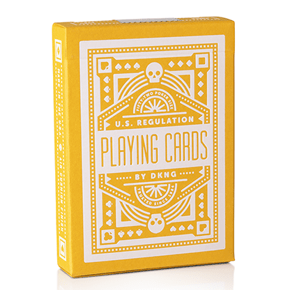 DKNG (Yellow Wheel) Playing Cards by Art of Play
