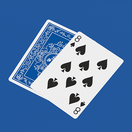 Black Roses Blue Magic Playing Cards