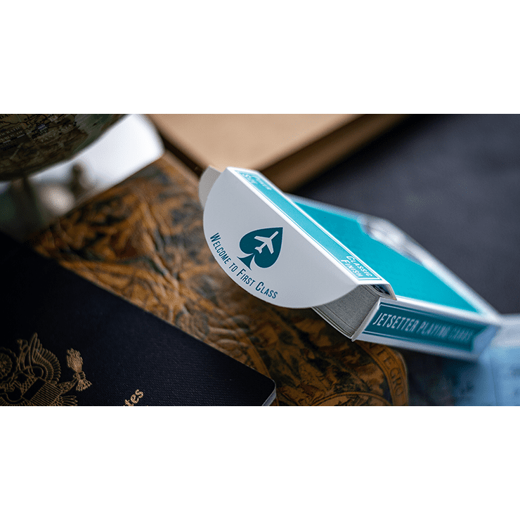 Lounge Edition in Terminal Teal by Jetsetter Playing Cards