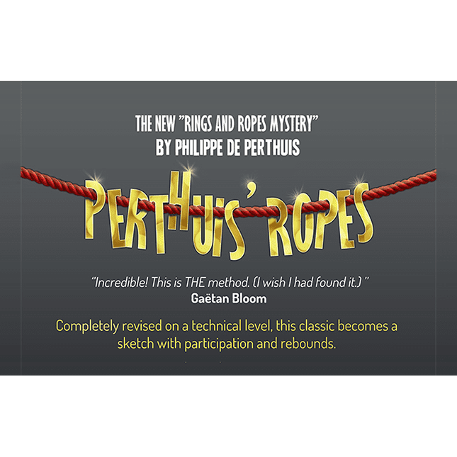 Perthuis' Ropes (Gimmicks and Online Instructions) by Philippe de Perthuis - Trick