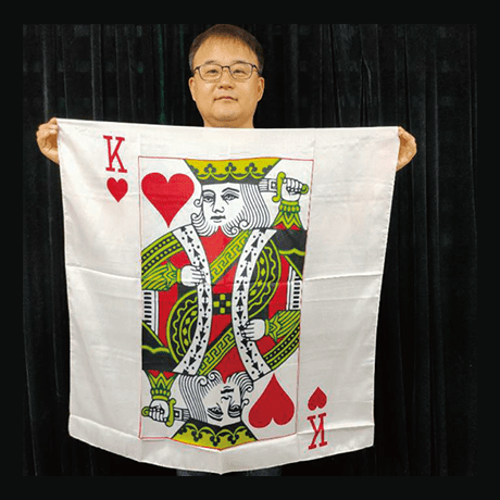 King Card Silk 36" by JL Magic - Trick