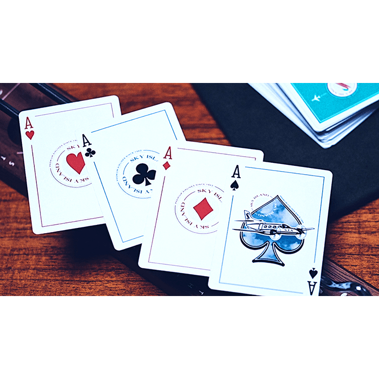 Sky Island Playing Cards by Svngali Design Co