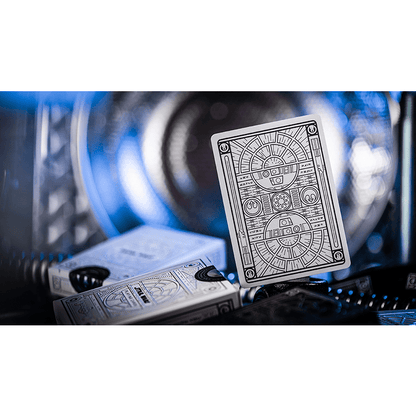 Star Wars Light Side Silver Edition Playing Cards (White) by theory11