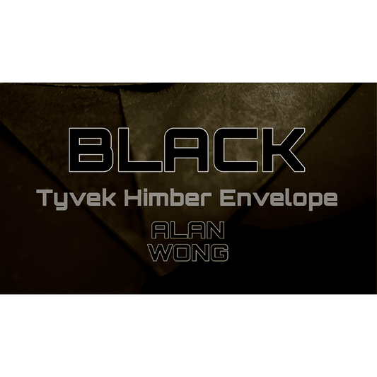 Tyvek Himber Envelopes BLACK (10 pk.) by Alan Wong - Trick