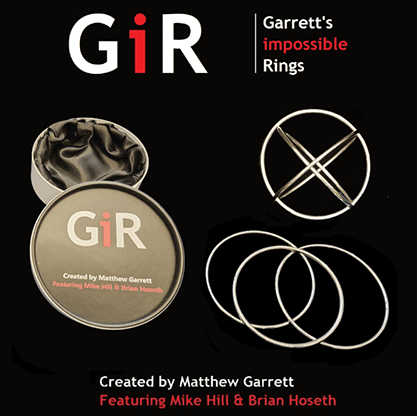 GIR Ring Set (Gimmick and Online Instructions) by Matthew Garrett - Trick