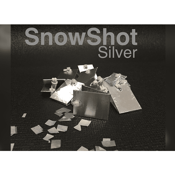 SnowShot SILVER (10 ct.) by Victor Voitko (Gimmick and Online Instructions) - Trick