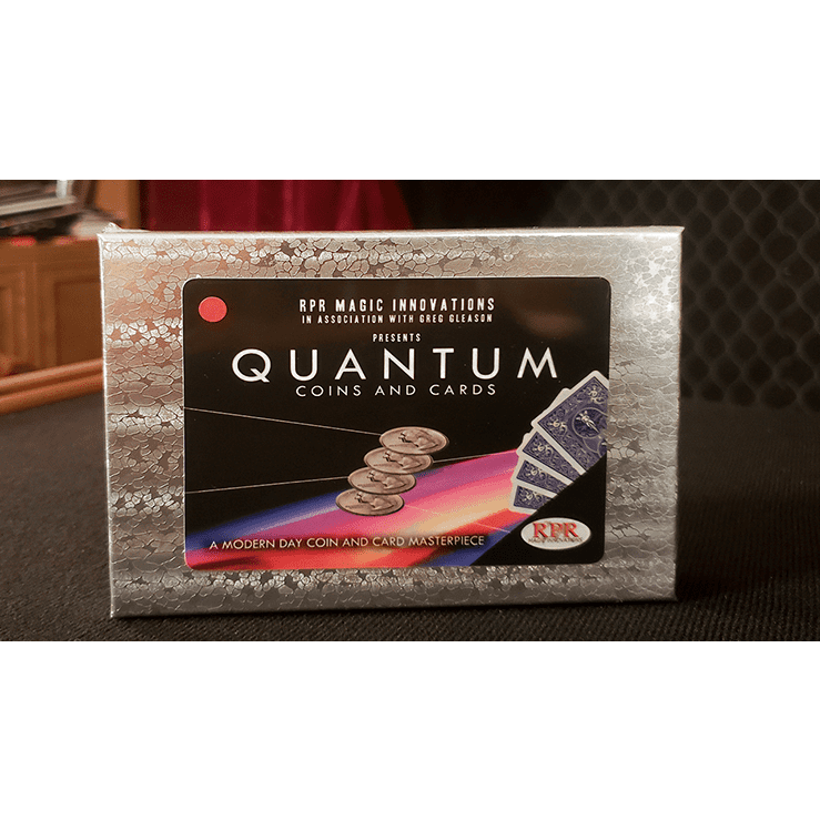 Quantum Coins (Euro 50 cent Red Card) Gimmicks and Online Instructions by Greg Gleason and RPR Magic Innovations