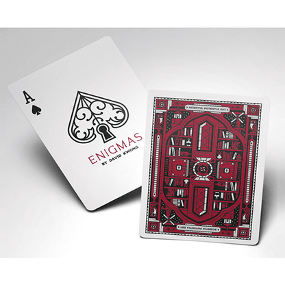 ENIGMAS Puzzle Hunt (RED) Playing Cards