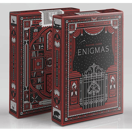 ENIGMAS Puzzle Hunt (RED) Playing Cards