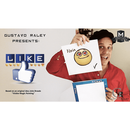 LIKE (Gimmicks and Online Instructions) by Gustavo Raley - Trick