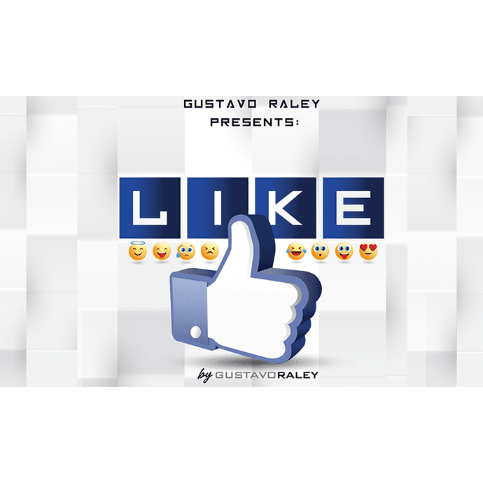 LIKE (Gimmicks and Online Instructions) by Gustavo Raley - Trick