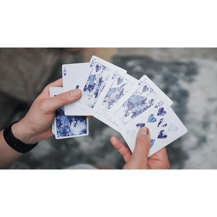 Fluid Art Blue (Standard Edition) Playing Cards
