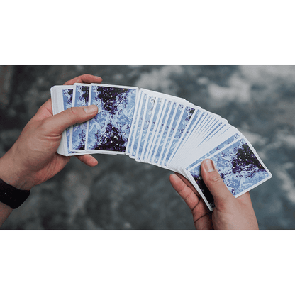 Fluid Art Blue (Cardistry Edition) Playing Cards