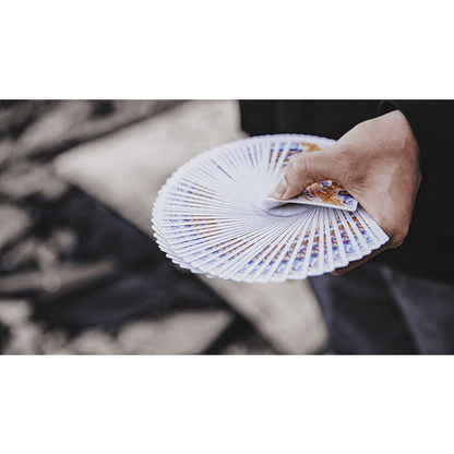 Fluid Art Orange (Cardistry Edition) Playing Cards