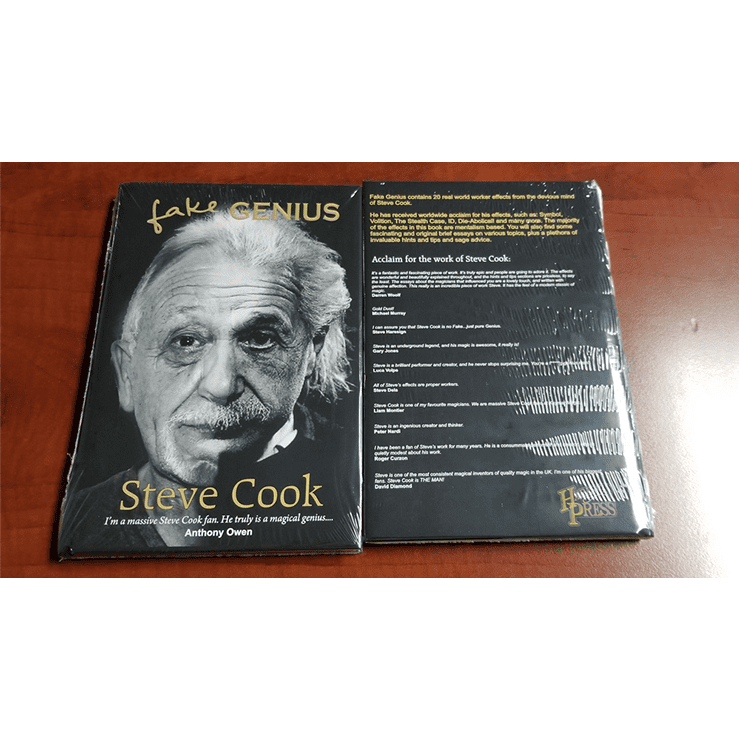 Fake Genius by Steve Cook - Book