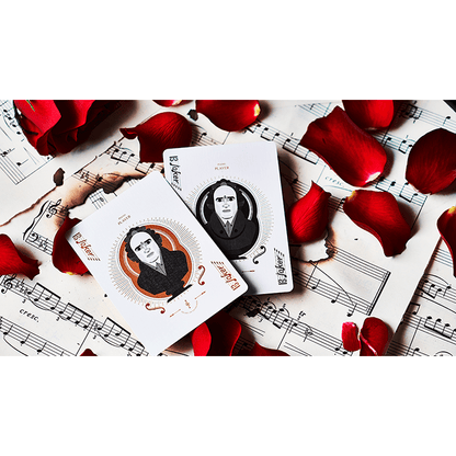 Piano Player Two-Key Edition Playing Cards by Bocopo