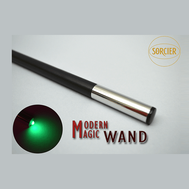 Modern Light Wand GREEN by Sorcier Magic