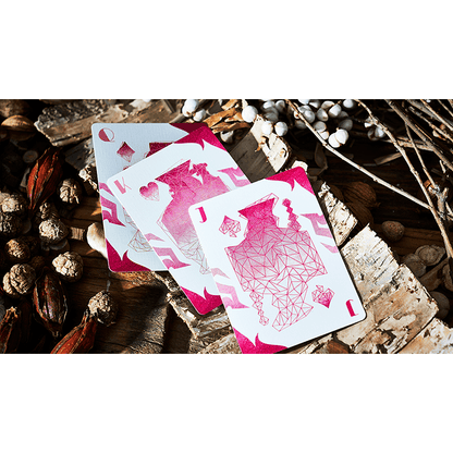 Lonely Wolf (PINK) Playing Cards by Bocopo