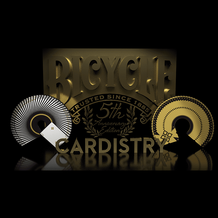 5th anniversary Bicycle Cardistry (Standard) Playing Cards by Handlordz