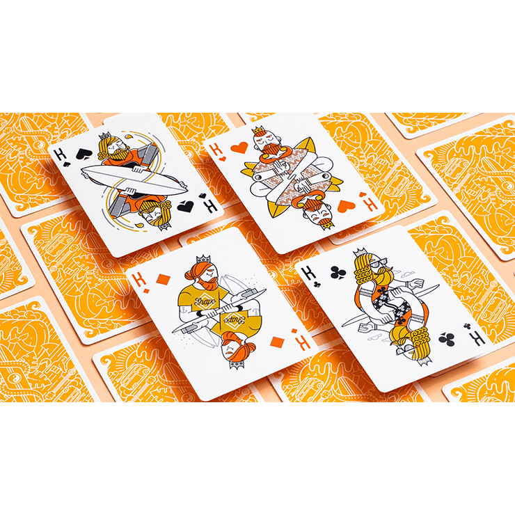 Surfboard V2 Playing Cards by Riffle Shuffle