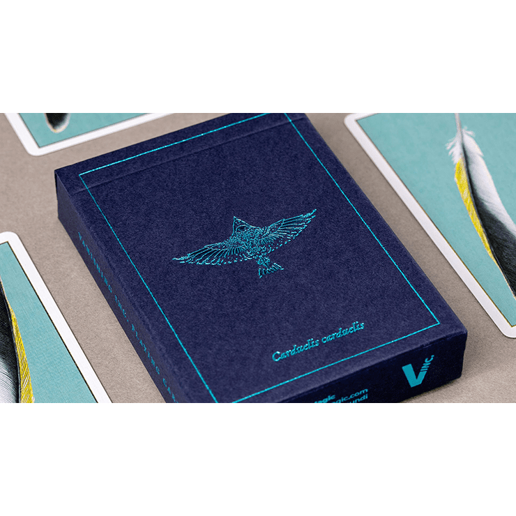 Feather Deck: Goldfinch Edition (Teal) by Joshua Jay