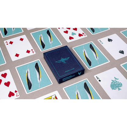 Feather Deck: Goldfinch Edition (Teal) by Joshua Jay