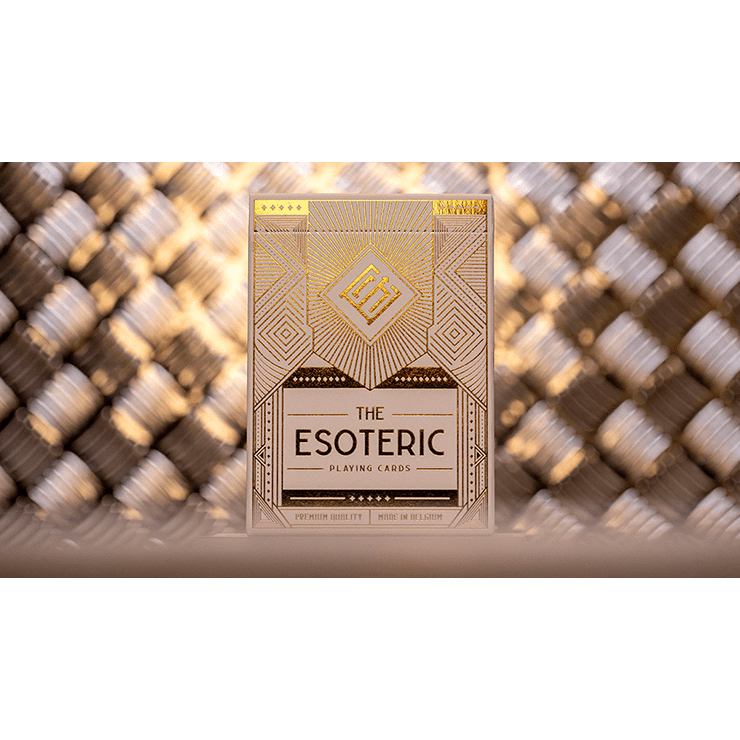 Esoteric: Gold Edition Playing Cards by Eric Jones