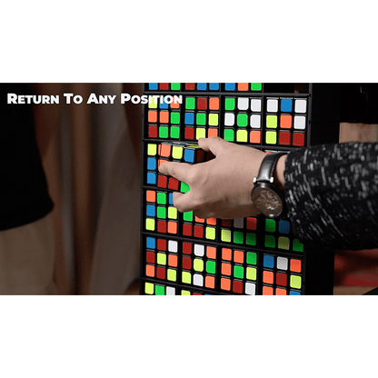 RUBIKS WALL Complete Set by Bond Lee - Trick (Two Part Item)