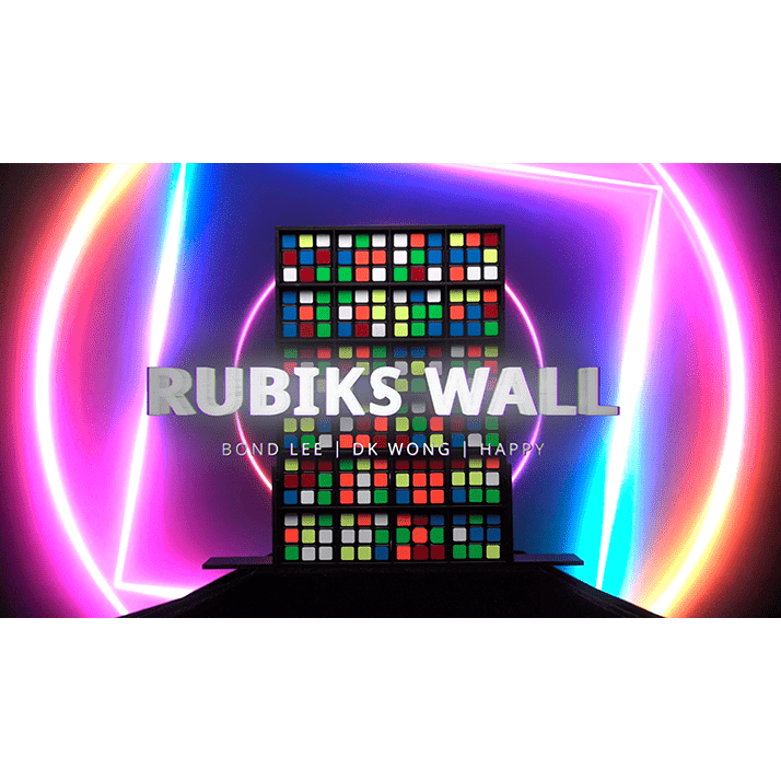 RUBIKS WALL Complete Set by Bond Lee - Trick (Two Part Item)