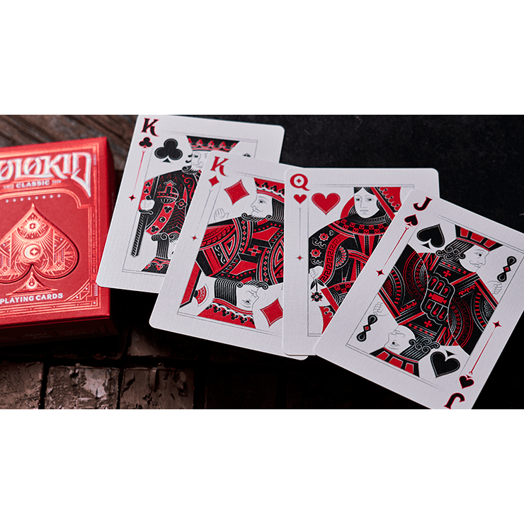 Solokid Ruby Playing Cards by SOLOKID Playing Cards