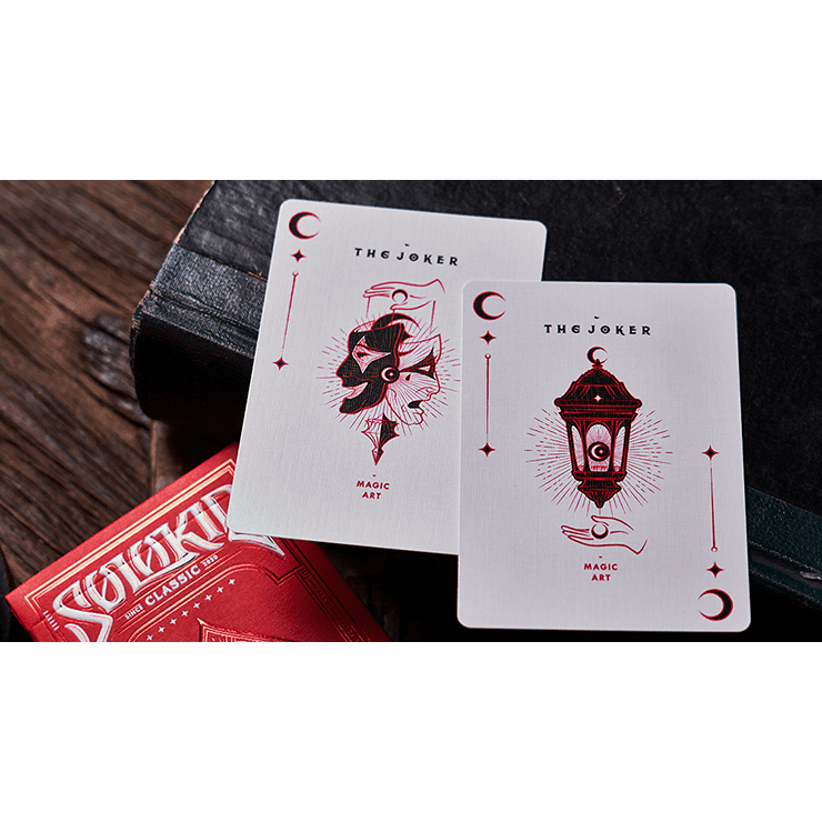 Solokid Ruby Playing Cards by SOLOKID Playing Cards