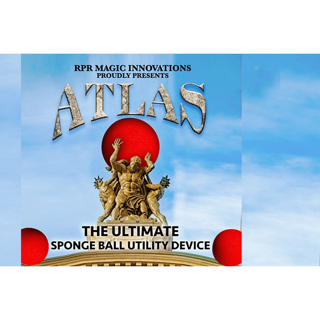 Atlas Kit Red (Gimmick and Online Instructions) by RPR Magic Innovations - Trick