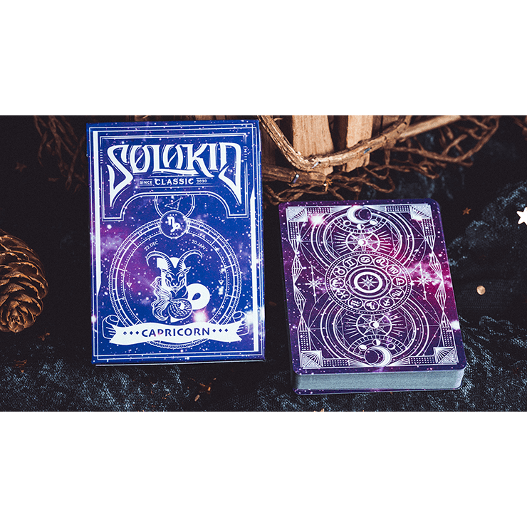 Solokid Constellation Series V2 (Capricorn) Playing Cards by Solokid Playing Card Co.