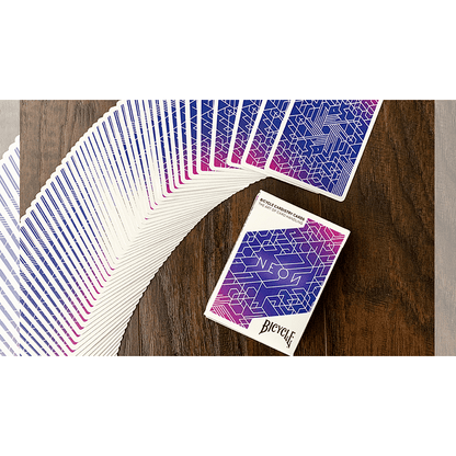 Bicycle Neon Blue Aurora Playing Cards