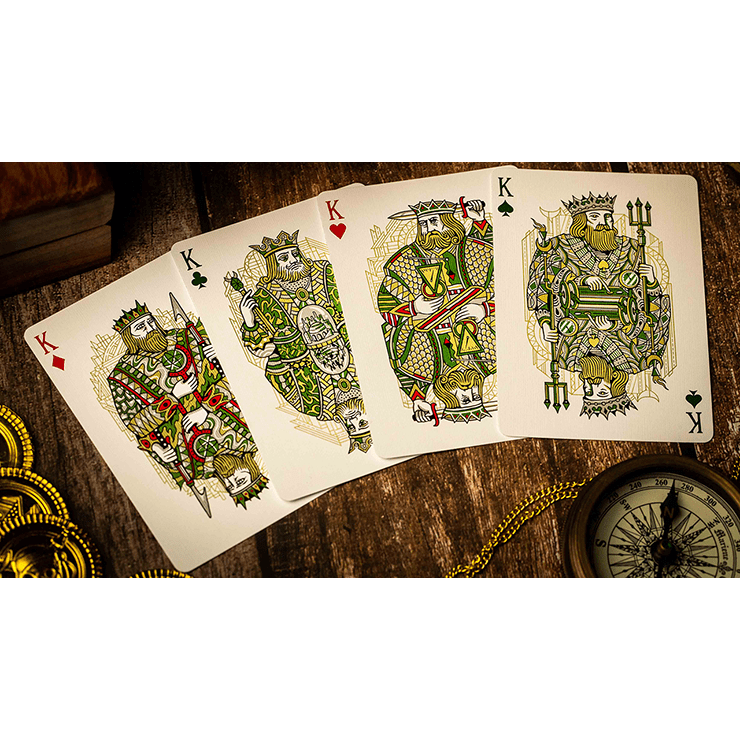 Atlantis Rise Edition Playing Cards by Riffle Shuffle