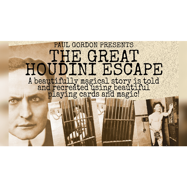 HOUDINI ESCAPE by Paul Gordon - Trick