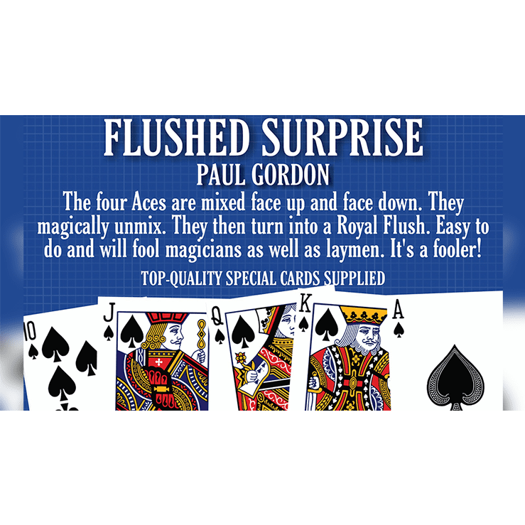FLUSHED SURPRISE by Paul Gordon - Trick