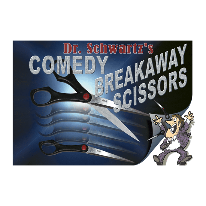 Comedy Breakaway Scissors by Martin Schwartz - Trick