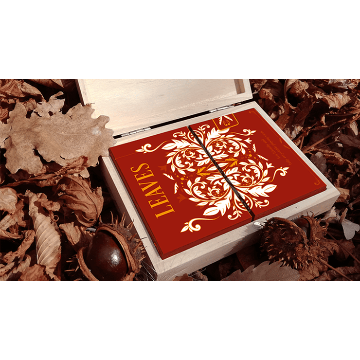 Leaves Autumn Edition Collector's Box Set Playing Cards by Dutch Card House Company