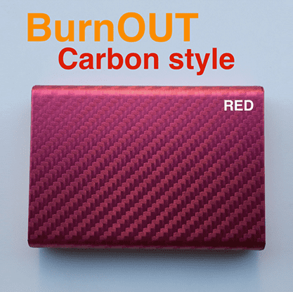 BURNOUT 2.0 CARBON RED by Victor Voitko (Gimmick and Online Instructions) - Trick