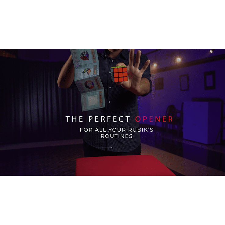 Rubik's Cube 3D Advertising (Gimmicks and Online Instructions) by Henry Evans and Martin Braessas - Trick