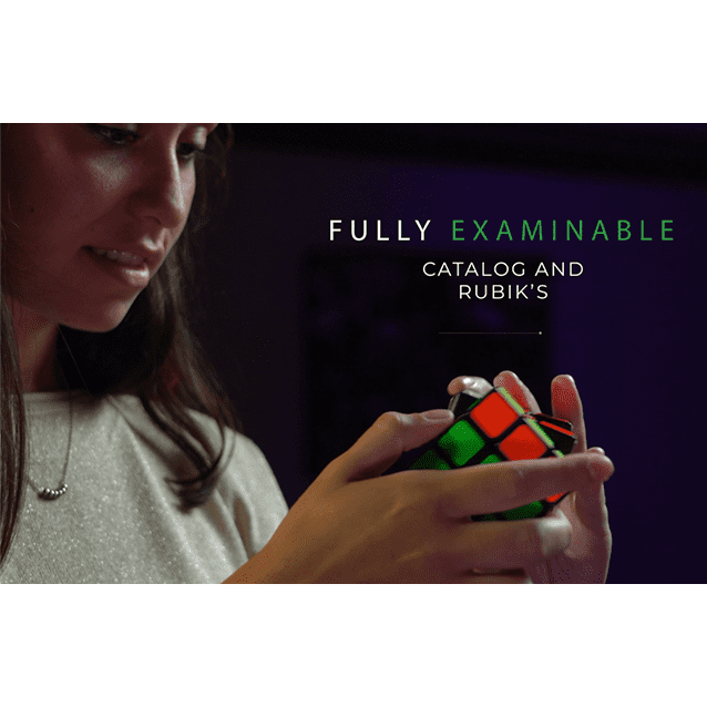 Rubik's Cube 3D Advertising (Gimmicks and Online Instructions) by Henry Evans and Martin Braessas - Trick