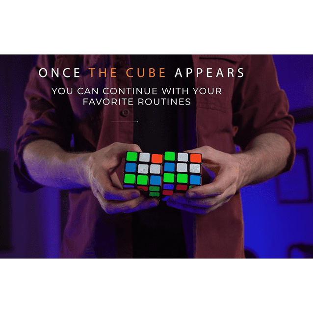 Rubik's Cube 3D Advertising (Gimmicks and Online Instructions) by Henry Evans and Martin Braessas - Trick